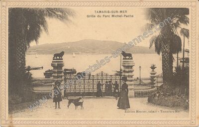 Carte postale ancienne Tamaris surMer — La Seyne-sur-Mer (Var)