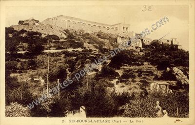 Carte postale ancienne Le Fort — Six-Fours-les-Plages (Var)