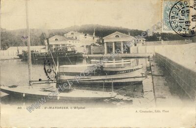 Carte postale ancienne L'Hôpital — Toulon (Var)