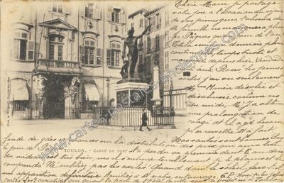 Carte postale ancienne Carré du Port — Toulon (Var)