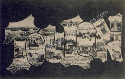 Carte postale ancienne Rade de Toulon — Toulon (Var)