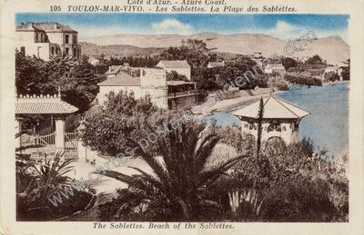 Carte postale ancienne Toulon Mar Vivo — Toulon (Var)