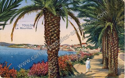 Carte postale ancienne Le Mourillon — Toulon (Var)