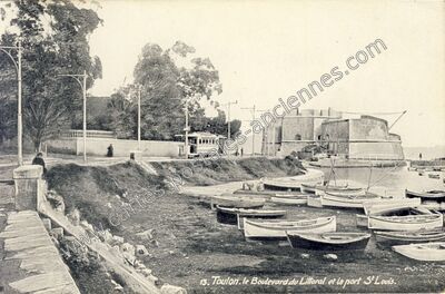 Carte postale ancienne Port St Louis — Toulon (Var)