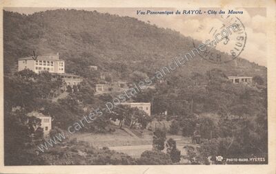 Carte postale ancienne Rayol — Rayol-Canadel-sur-Mer (Var)