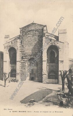Carte postale ancienne St Maximin — Saint Maximin la Sainte (Var)