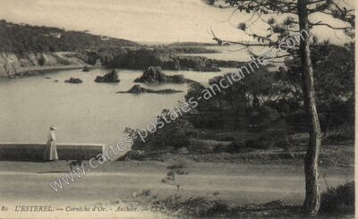 Carte postale ancienne L'Esterel — Saint-Raphaël (Var)