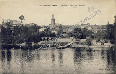 Carte postale ancienne Sapiac — Montauban (Tarn-et-Garonne)