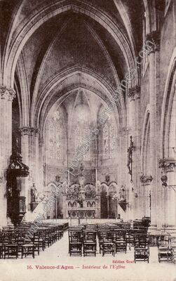 Carte postale ancienne Valence d'Agen — Valence (Tarn-et-Garonne)