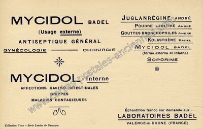 Carte postale ancienne Valence sur Rhone — Valence (Tarn-et-Garonne)