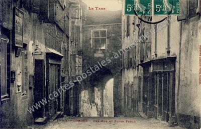 Carte postale ancienne Cordes — Cordes-sur-Ciel (Tarn)
