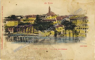 Carte postale ancienne LE TARN — Albi (Tarn)