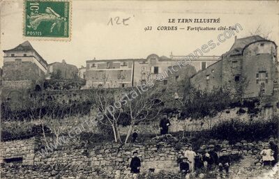 Carte postale ancienne Cordes — Cordes-sur-Ciel (Tarn)