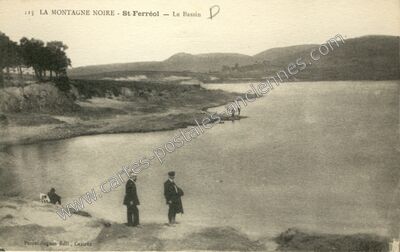 Carte postale ancienne St Ferreol — Dourgne (Tarn)