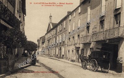 Carte postale ancienne Lacaune les Bains — Lacaune (Tarn)