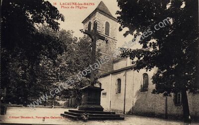 Carte postale ancienne Lacaune les Bains — Lacaune (Tarn)