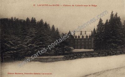 Carte postale ancienne Lacaune les Bains — Lacaune (Tarn)