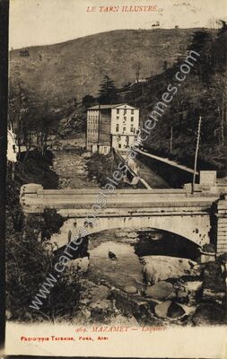 Carte postale ancienne Laquiere — Mazamet (Tarn)