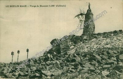 Carte postale ancienne Le Moulin Mage — Moulin-Mage (Tarn)