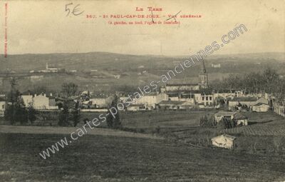 Carte postale ancienne St Paul Cap de Joux — Saint Paul Cap de (Tarn)