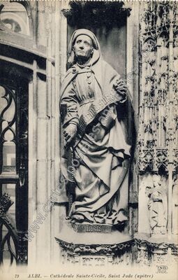Carte postale ancienne Cathedrale d'Albi — Albi (Tarn)