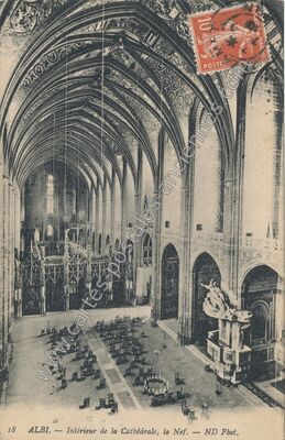 Carte postale ancienne Cathedrale d'Albi — Albi (Tarn)
