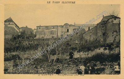 Carte postale ancienne Cordes — Cordes-sur-Ciel (Tarn)