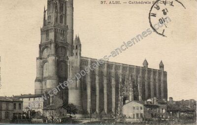 Carte postale ancienne Cathedrale d'Albi — Albi (Tarn)