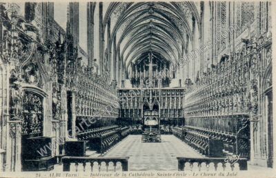 Carte postale ancienne Cathedrale d'Albi — Albi (Tarn)