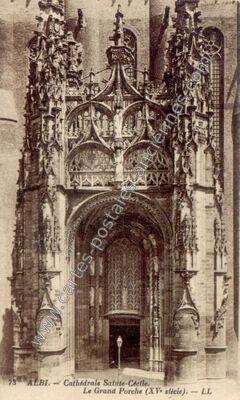 Carte postale ancienne Cathedrale d'Albi — Albi (Tarn)