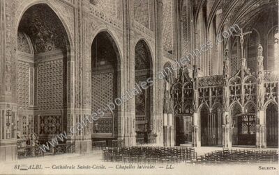 Carte postale ancienne Cathedrale d'Albi — Albi (Tarn)