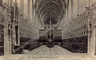 Carte postale ancienne Cathedrale d'Albi — Albi (Tarn)