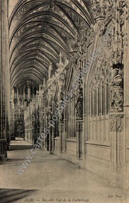 Carte postale ancienne Cathedrale d'Albi — Albi (Tarn)