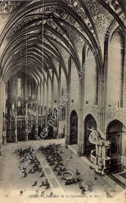 Carte postale ancienne Cathedrale d'Albi — Albi (Tarn)