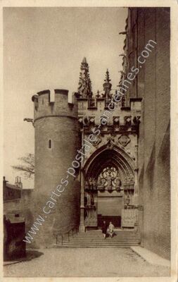 Carte postale ancienne Cathedrale d'Albi — Albi (Tarn)
