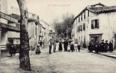 Carte postale ancienne Lafenasse — Saint-Lieux-Lafenasse (Tarn)