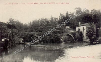 Carte postale ancienne Lafenasse — Saint-Lieux-Lafenasse (Tarn)