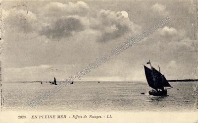 Carte postale ancienne Pleine Mer — Non Localisée (Somme)