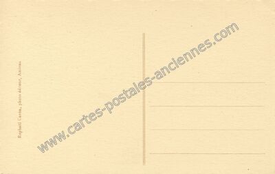 Carte postale ancienne Arriere R Caron — Amiens (Somme)