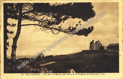 Carte postale ancienne Ault Onival — Ault (Somme)