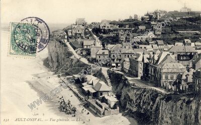 Carte postale ancienne Ault Onival — Ault (Somme)