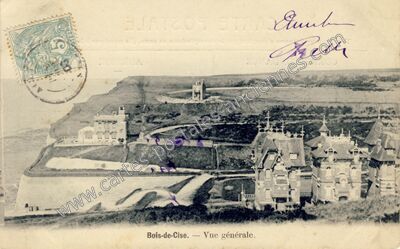 Carte postale ancienne Bois de Cise — Ault (Somme)