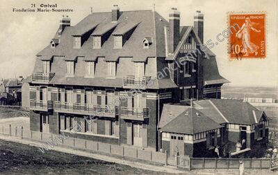 Carte postale ancienne Onival — Ault (Somme)