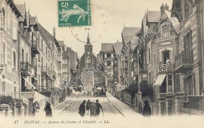 Carte postale ancienne Onival — Ault (Somme)