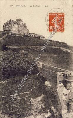 Carte postale ancienne Onival — Ault (Somme)