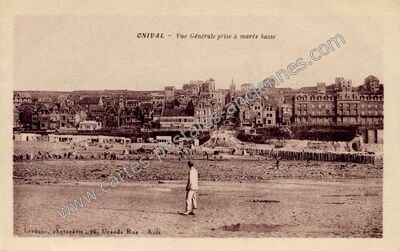 Carte postale ancienne Onival — Ault (Somme)
