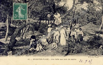 Carte postale ancienne Brighton — Cayeux-sur-Mer (Somme)