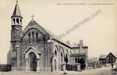 Carte postale ancienne La Chapelle des Marins — Cayeux-sur-Mer (Somme)
