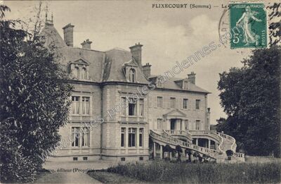 Carte postale ancienne Flixecourt — Flixecourt (Somme)