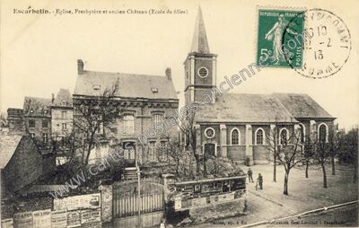 Carte postale ancienne Escarbotin — Friville-Escarbotin (Somme)